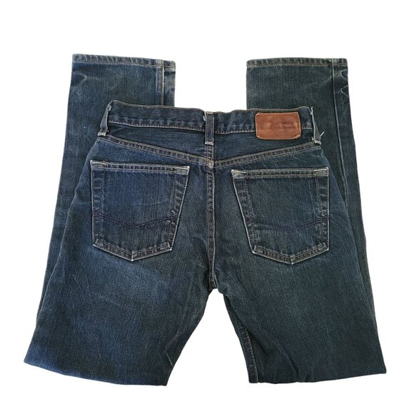 Bullhead Dillon Skinny Jeans Womens Size 26 X 28 Dark Wash Mid Rise Denim Pants - Picture 1 of 7